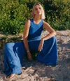Michael Stars Simba Smocked Waist Pant In Bahama