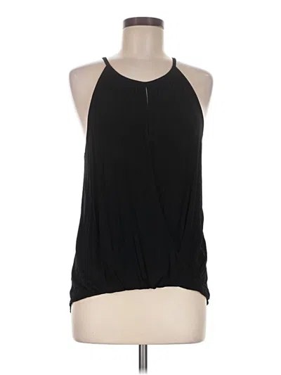 Pre-owned Michael Stars Sleeveless Blouse In Black