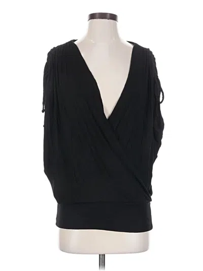 Pre-owned Michael Stars Sleeveless Blouse In Black