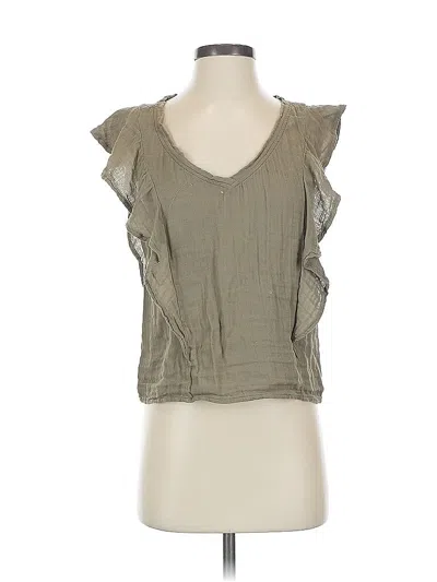 Pre-owned Michael Stars Sleeveless Blouse In Brown