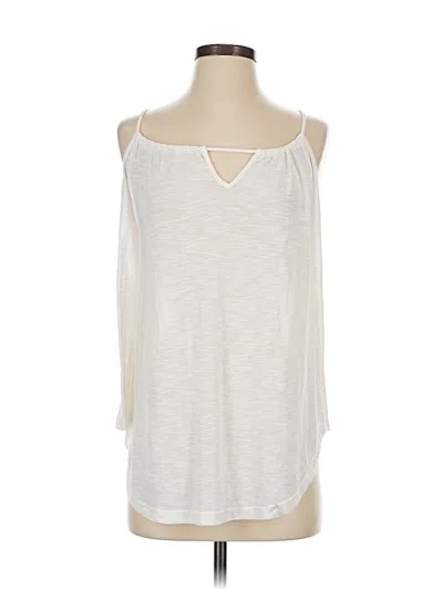 Pre-owned Michael Stars Sleeveless Blouse In Ivory