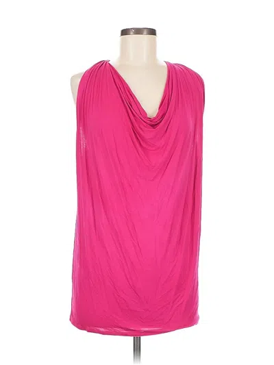 Pre-owned Michael Stars Sleeveless Blouse In Pink