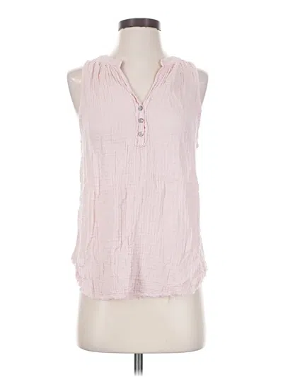 Pre-owned Michael Stars Sleeveless Blouse In Pink
