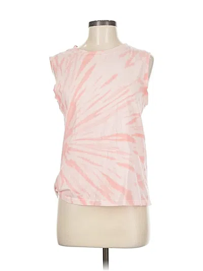 Pre-owned Michael Stars Sleeveless T-shirt In Pink