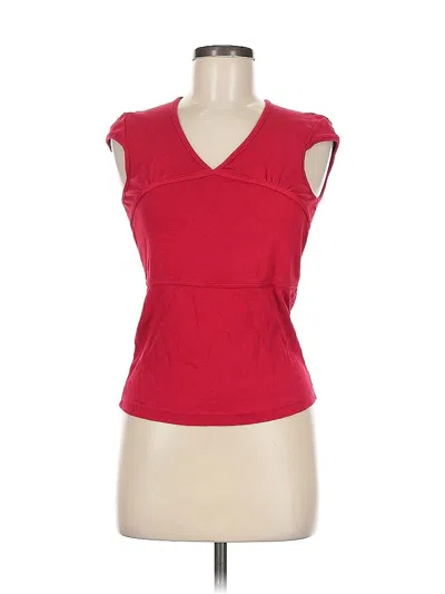 Pre-owned Michael Stars Sleeveless T-shirt In Red