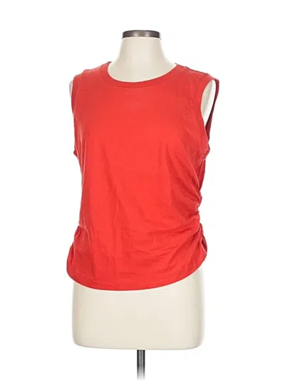 Pre-owned Michael Stars Sleeveless T-shirt In Red