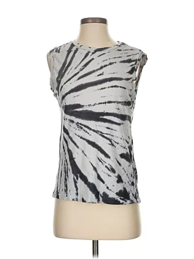 Pre-owned Michael Stars Sleeveless T-shirt In Silver