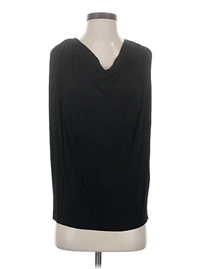 Pre-owned Michael Stars Sleeveless T-shirt In Black
