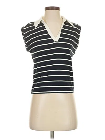 Pre-owned Michael Stars Sleeveless T-shirt In Black