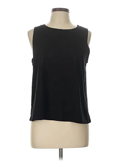 Pre-owned Michael Stars Sleeveless T-shirt In Black