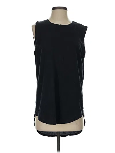 Pre-owned Michael Stars Sleeveless T-shirt In Black