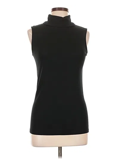 Pre-owned Michael Stars Sleeveless T-shirt In Black