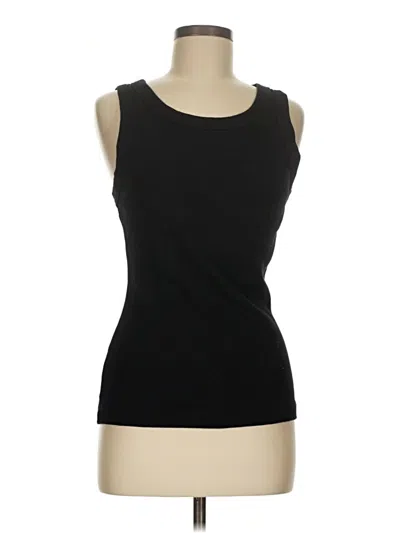 Pre-owned Michael Stars Sleeveless T-shirt In Black