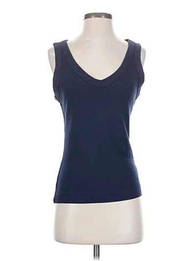 Pre-owned Michael Stars Sleeveless T-shirt In Blue