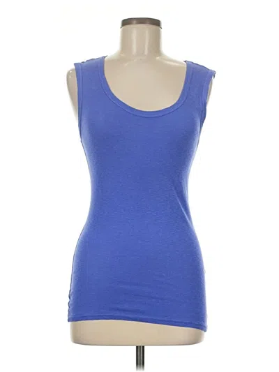 Pre-owned Michael Stars Sleeveless T-shirt In Blue