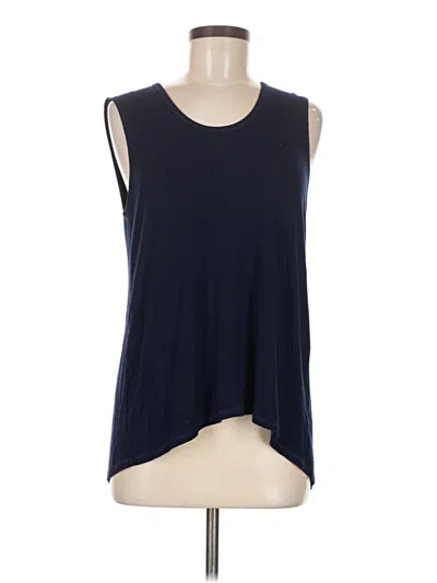 Pre-owned Michael Stars Sleeveless T-shirt In Blue