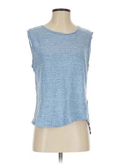 Pre-owned Michael Stars Sleeveless T-shirt In Blue