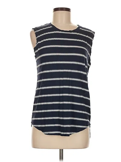 Pre-owned Michael Stars Sleeveless T-shirt In Blue