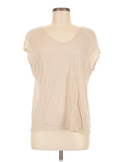 Pre-owned Michael Stars Sleeveless T-shirt In Brown