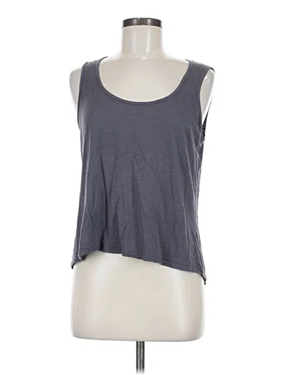 Pre-owned Michael Stars Sleeveless T-shirt In Gray