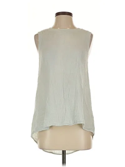 Pre-owned Michael Stars Sleeveless T-shirt In Green