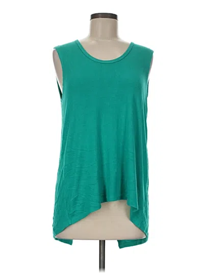 Pre-owned Michael Stars Sleeveless T-shirt In Green