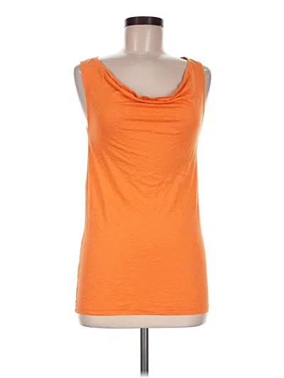 Pre-owned Michael Stars Sleeveless T-shirt In Orange