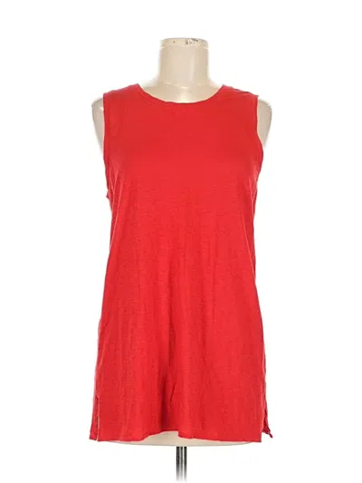 Pre-owned Michael Stars Sleeveless T-shirt In Red