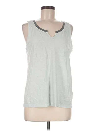 Pre-owned Michael Stars Sleeveless T-shirt In Silver