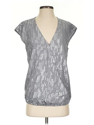 Pre-owned Michael Stars Sleeveless T-shirt In Silver