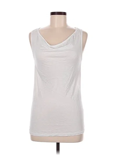 Pre-owned Michael Stars Sleeveless T-shirt In White