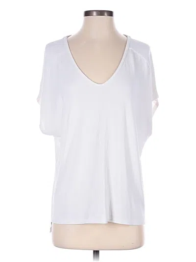 Pre-owned Michael Stars Sleeveless T-shirt In White