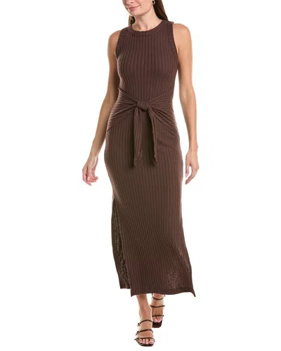 Michael Stars Solana Maxi Dress In Brown