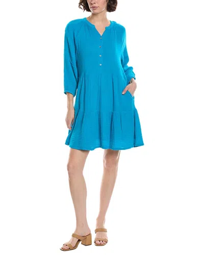 Michael Stars Sonia Mini Dress In Blue