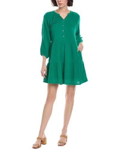 Michael Stars Sonia Mini Dress In Green