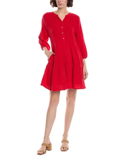Michael Stars Sonia Mini Dress In Red