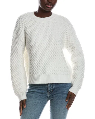 Michael Stars Sophia Honeycomb Stitch Sweater In Neutral