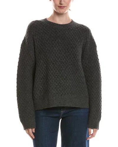 Michael Stars Sophia Honeycomb Stitch Sweater In Black