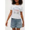 Michael Stars St. Tropez Graphic T-shirt In White