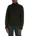 Michael Stars Storm Turtleneck Pullover In Black