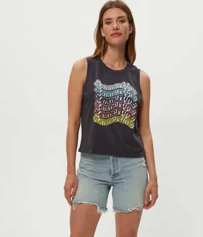 Michael Stars Summertime Tank In Brown
