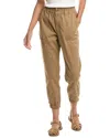 Michael Stars Sunny Mid-rise Tapered Pant In Green