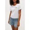 Michael Stars Sunshine Embroidered Cotton T-shirt