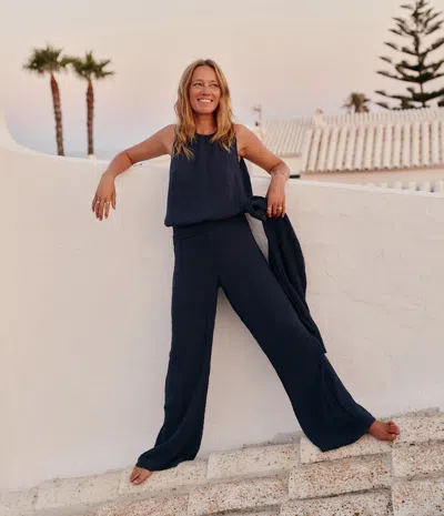 Michael Stars Susie Gauze Pant In Black