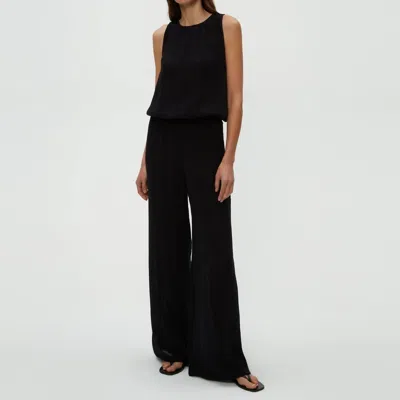 Michael Stars Susie Gauze Pant In Black