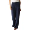 Michael Stars Susie Gauze Pant In Nocturnal In Blue