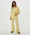 Michael Stars Susie Gauze Pant In Lemonade