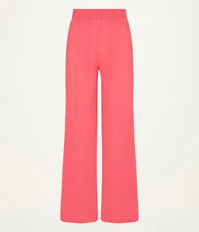 Michael Stars Susie Gauze Pant In Pink
