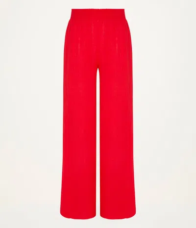 Michael Stars Susie Gauze Pant In White