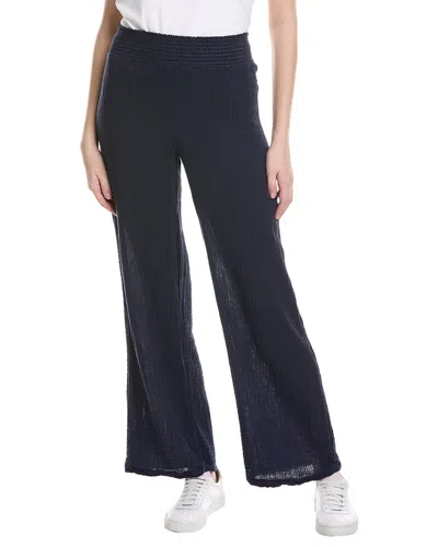 Michael Stars Susie High-rise Wide Leg Pant In Black